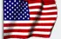 american flag - Orange